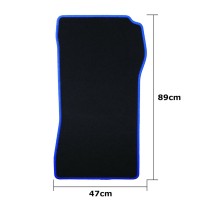 Car Floor Mat Set OCC Motorsport OCCMC0058BL Black Mercedes W203 Clase C Sedan-CLC 5 Pieces