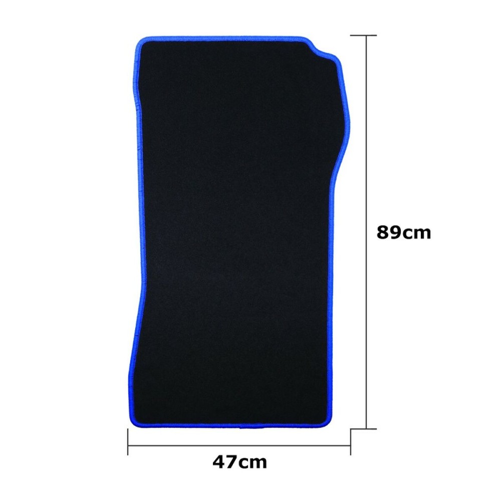 Car Floor Mat Set OCC Motorsport OCCMC0058BL Black Mercedes W203 Clase C Sedan-CLC 5 Pieces