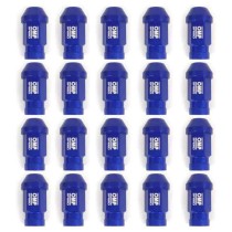 Set Nuts OMP 7075 40 mm M14 x 1,50 20 uds Blue