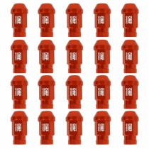Set Nuts OMP 7075 M12 x 1,25 40 mm 20 uds Red