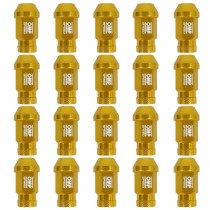 Set Nuts OMP Gold 40 mm 20 uds M12 x 1,50