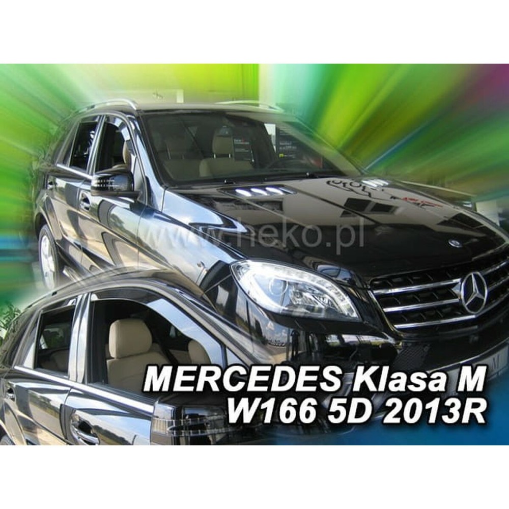 Wind deflector HEKO HO23284 MERCEDES CLASS M (W166) 4 Pieces