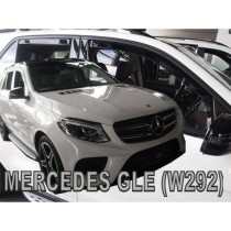 Wind deflector HEKO HO23284 MERCEDES CLASS M (W166) 4 Pieces