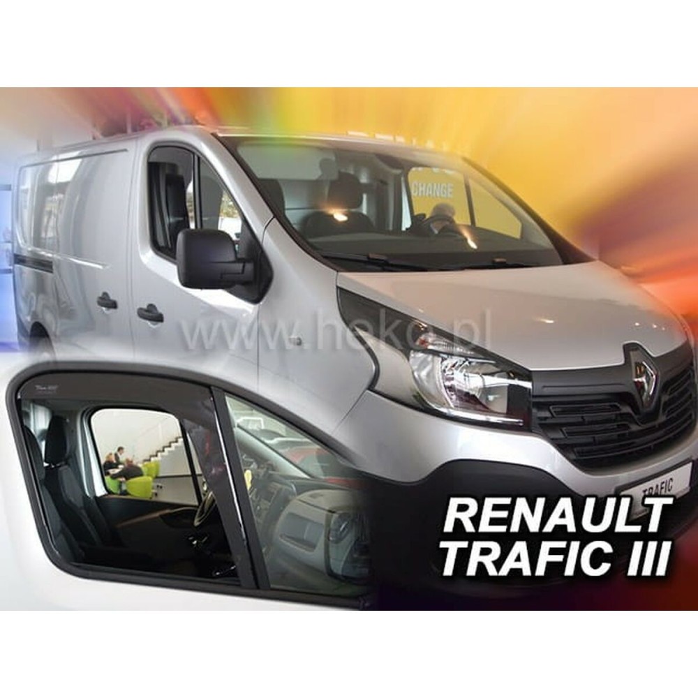 Wind deflector HEKO HO27189 FIAT Talento renault trafic iii 2014 OPEL VIVARO Front 2 Pieces