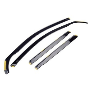 Wind deflector HEKO 31172 4 Pieces Frontal Rear