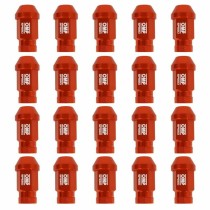 Set Nuts OMP 7075 Orange 20 uds M14 x 1,25