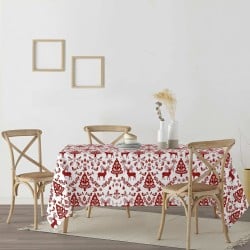 Nappe enduite antitache Belum Merry Christmas Multicouleur 100 x 150 cm