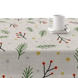 Fleckenabweisende geharzte Tischdecke Belum Merry Christmas Bunt 300 x 150 cm