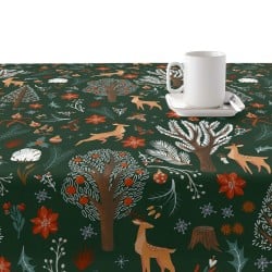 Nappe enduite antitache Belum Merry Christmas Multicouleur 150 x 150 cm