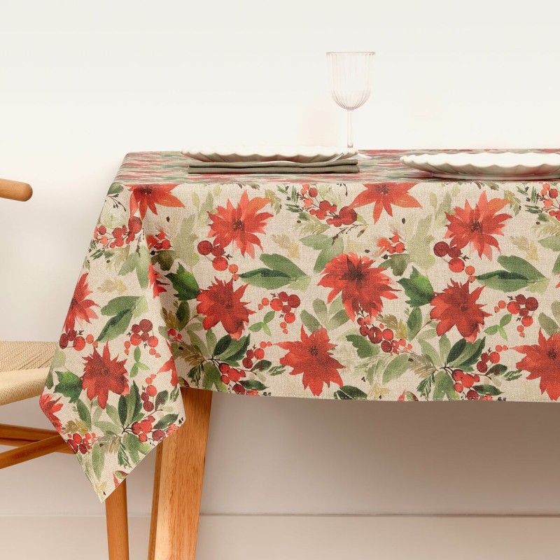 Nappe enduite antitache Belum Merry Christmas Multicouleur 150 x 150 cm