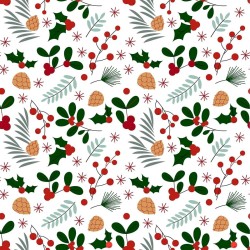 Nappe enduite antitache Belum Merry Christmas Multicouleur 150 x 150 cm