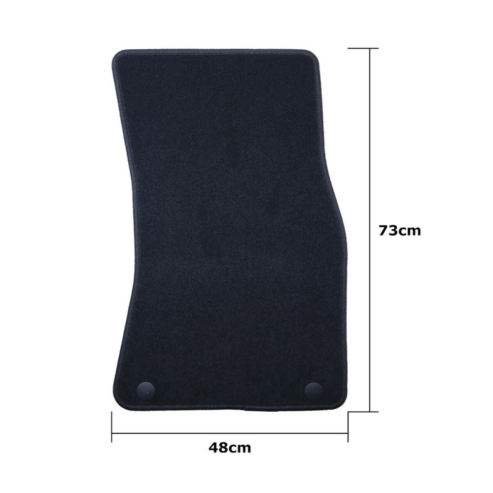 Set de tapis de voitures OCC Motorsport OCCBW0013YE Bmw E63 Serie 6 Coupe