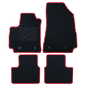 Car Floor Mat Set OCC Motorsport OCCRT0055RD Renault Arkana (2021) 5 Pieces