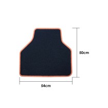 Car Floor Mat Set OCC Motorsport OCCBW0015YE Bmw E65 Serie 7 Corto 5 Pieces