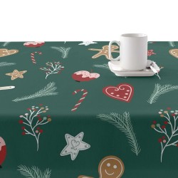 Fleckenabweisende geharzte Tischdecke Belum Merry Christmas Bunt 200 x 150 cm