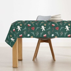 Fleckenabweisende geharzte Tischdecke Belum Merry Christmas Bunt 300 x 150 cm