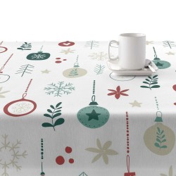 Fleckenabweisende geharzte Tischdecke Belum Merry Christmas Bunt 200 x 150 cm