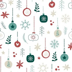 Nappe enduite antitache Belum Merry Christmas Multicouleur 100 x 150 cm