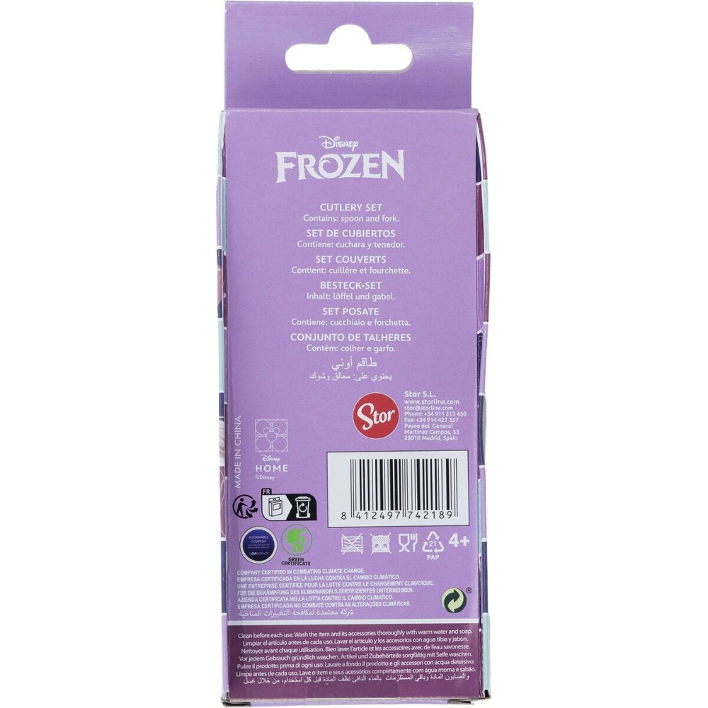 Besteckset Frozen CZ11341 Für Kinder 2 Stücke