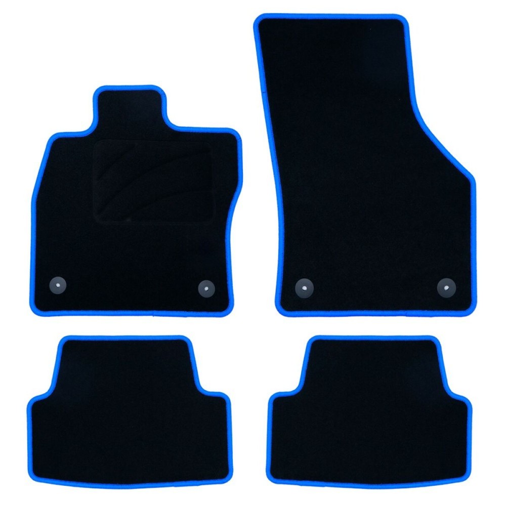 Auto-Fußmatten-Set OCC Motorsport OCCVW0022BL VOLKSWAGEN GOLF VII Blau 5 Stücke
