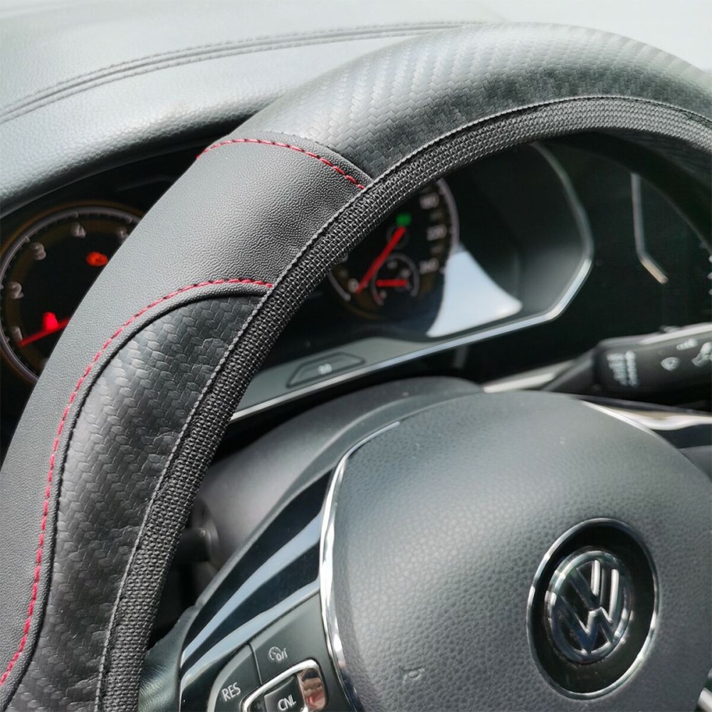 Steering Wheel Cover OCC Motorsport OCCFV0051 Charcoal 38 cm