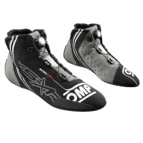 Rennstiefel OMP KS-X FIA 8877-2022 39 Schwarz Größe 39