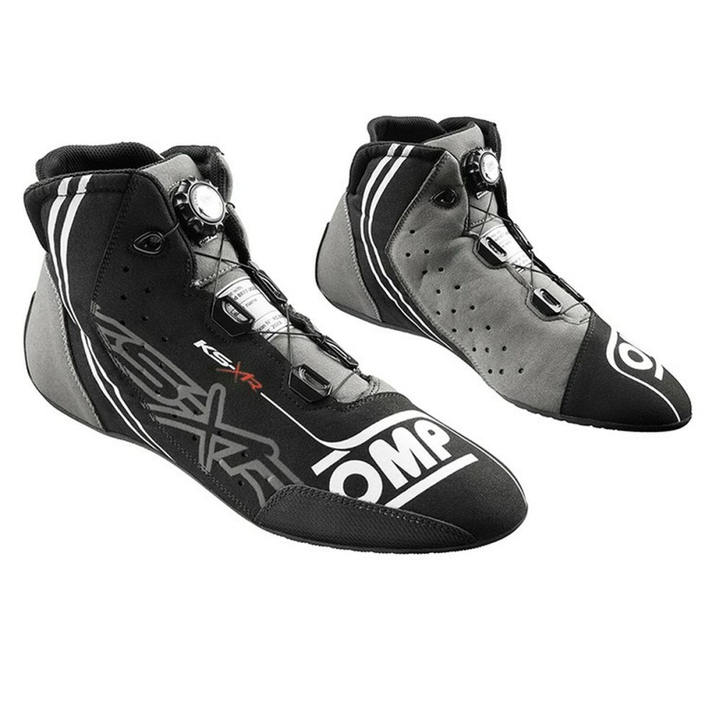 Rennstiefel OMP KS-X FIA 8877-2022 39 Schwarz Größe 39