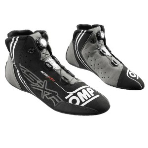 Rennstiefel OMP KS-X FIA 8877-2022 39 Schwarz Größe 39