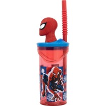 Cup with Straw Spider-Man CZ11338 3D