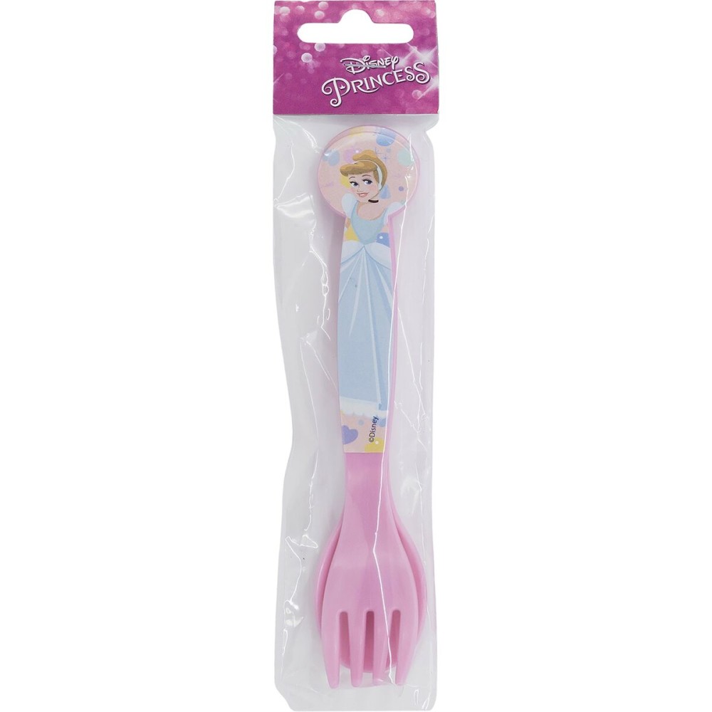 Besteckset Disney Princess CZ11398 Rosa Kunststoff 2 Stücke