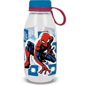 Wasserflasche Spider-Man CZ11360 460 ml Blau Silikon