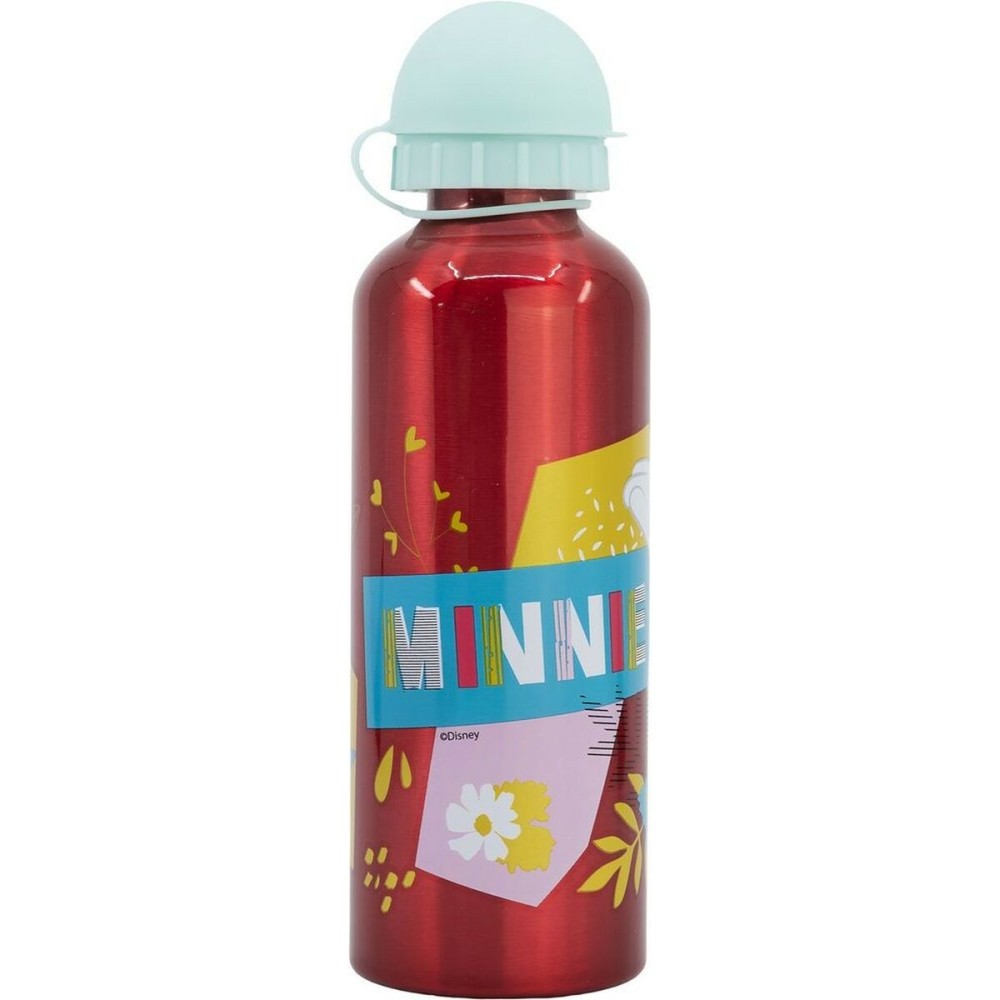 Water bottle Minnie Mouse CZ11263 530 ml Red Aluminium