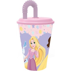 Cup with Straw Disney Princess CZ11362 430 ml