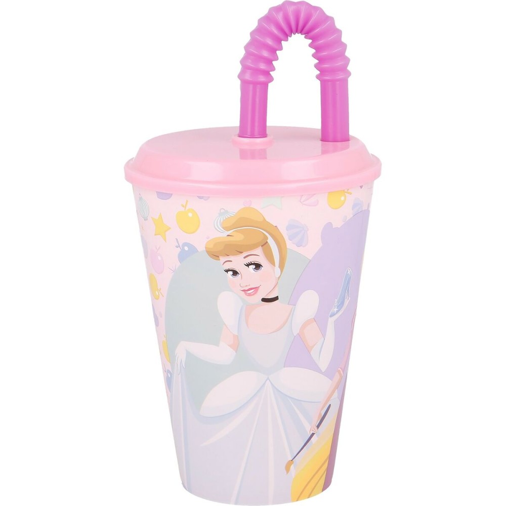 Cup with Straw Disney Princess CZ11362 430 ml