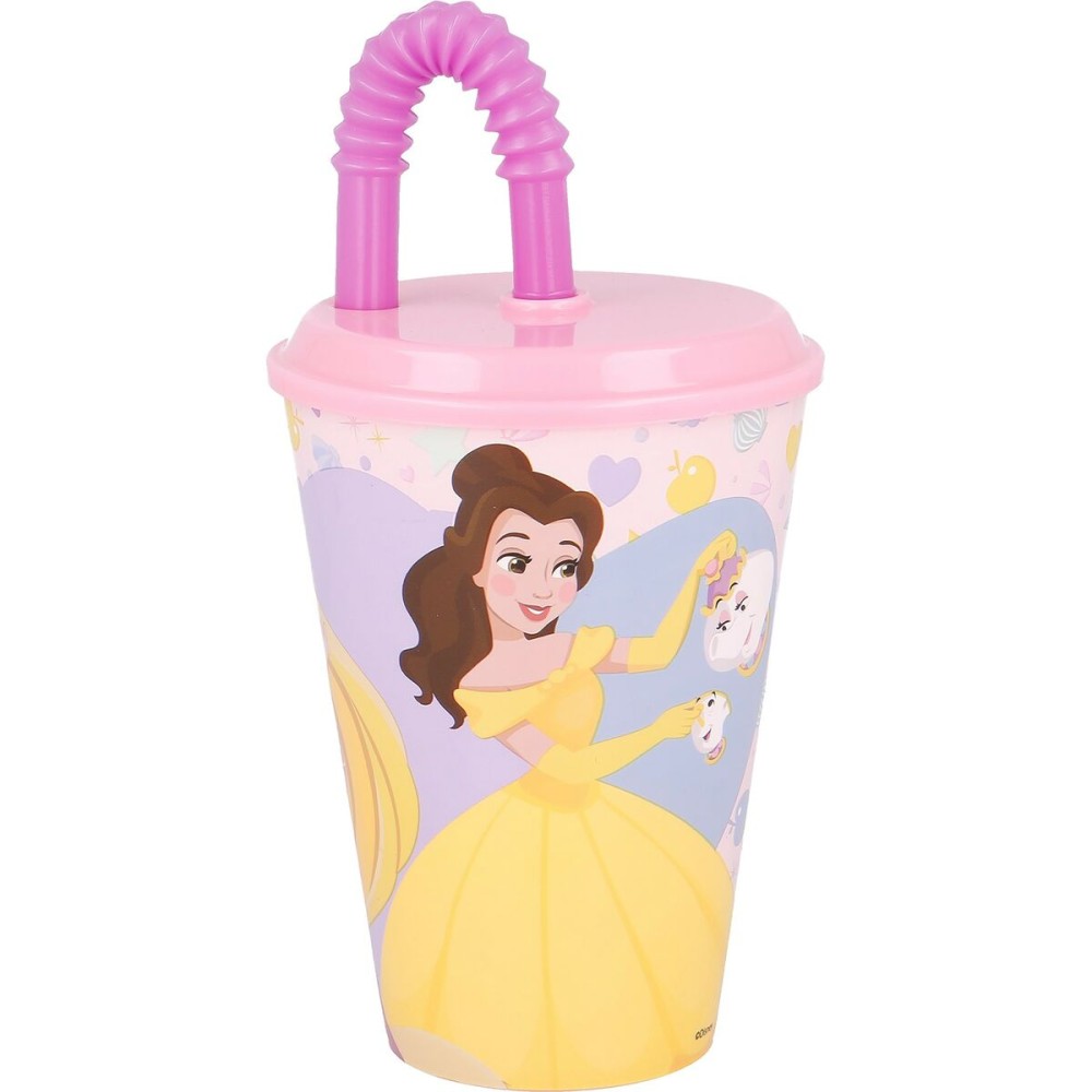 Cup with Straw Disney Princess CZ11362 430 ml