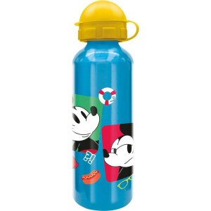 Water bottle Mickey Mouse CZ11262 530 ml Multicolour Aluminium
