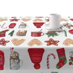 Nappe enduite antitache Belum Merry Christmas Multicouleur 100 x 150 cm