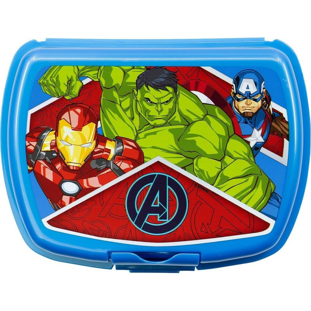 Lunchbox The Avengers CZ11367 Blue Plastic