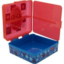 Lunchbox mit Fächern Spider-Man CZ11274 Bunt Kunststoff