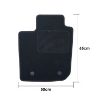 Car Floor Mat Set OCC Motorsport OCCDC0015 Dacia Sandero Stepway 5 Pieces