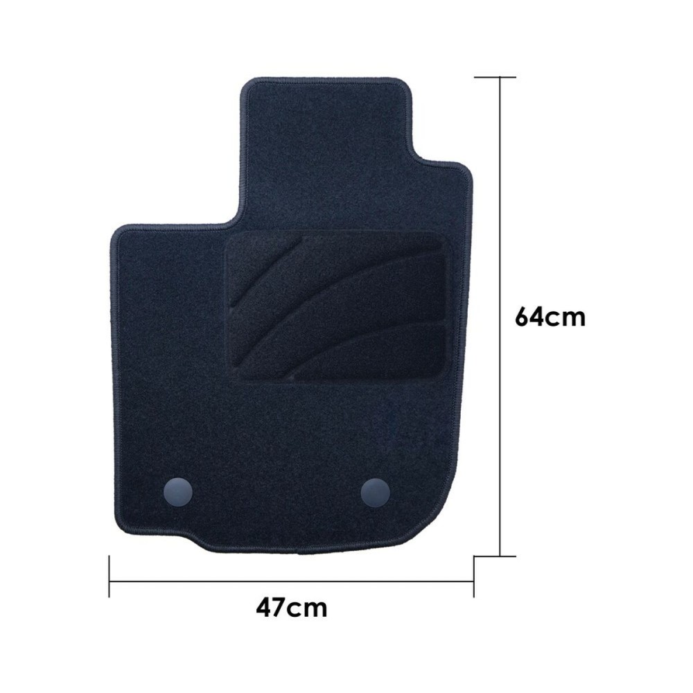 Car Floor Mat Set OCC Motorsport OCCDC0014 Dacia Sandero 5 Pieces