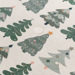 Fleckenabweisende geharzte Tischdecke Belum Merry Christmas Bunt 300 x 150 cm