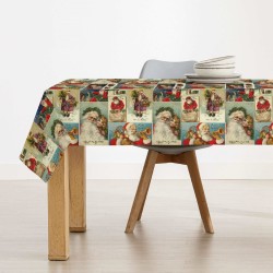 Fleckenabweisende geharzte Tischdecke Belum Vintage Christmas Bunt 250 x 150 cm