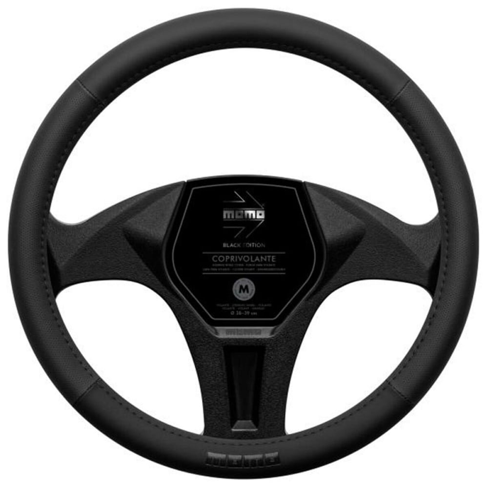 Housse pour volant MOMO MOMLSWC0EASBE Noir Ø 38-39 cm