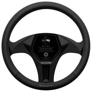 Housse pour volant MOMO MOMLSWC0EASBE Noir Ø 38-39 cm
