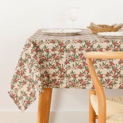 Nappe enduite antitache Belum Mistletoe Multicouleur 200 x 150 cm