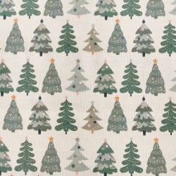 Fleckenabweisende geharzte Tischdecke Belum Merry Christmas Bunt 300 x 150 cm