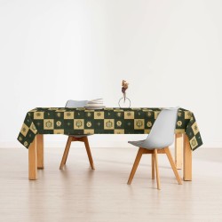 Stain-proof resined tablecloth Harry Potter Slytherin Multicolour 250 x 150 cm