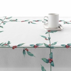 Fleckenabweisende geharzte Tischdecke Belum White Christmas Bunt 250 x 150 cm