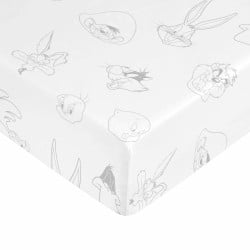 Drap housse Looney Tunes Multicouleur Lit king size